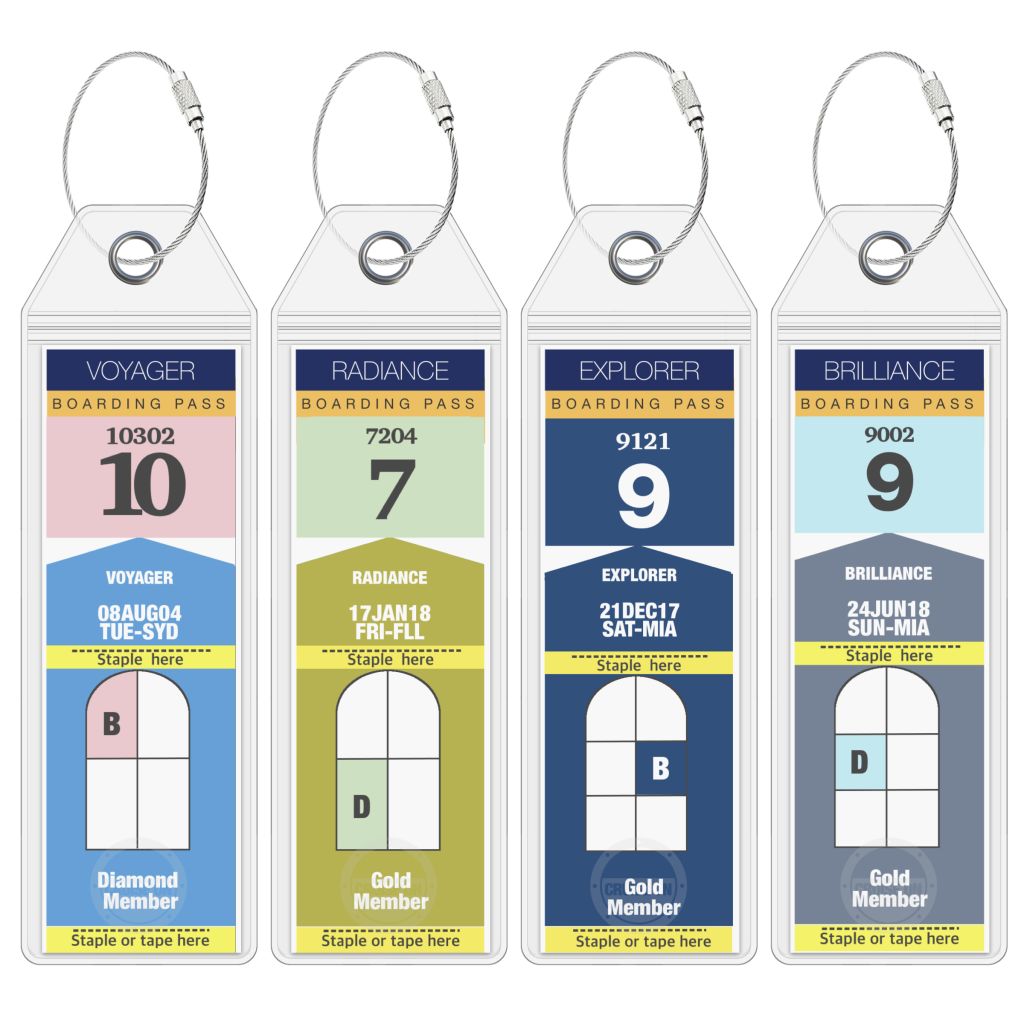 printable luggage tags royal caribbean
