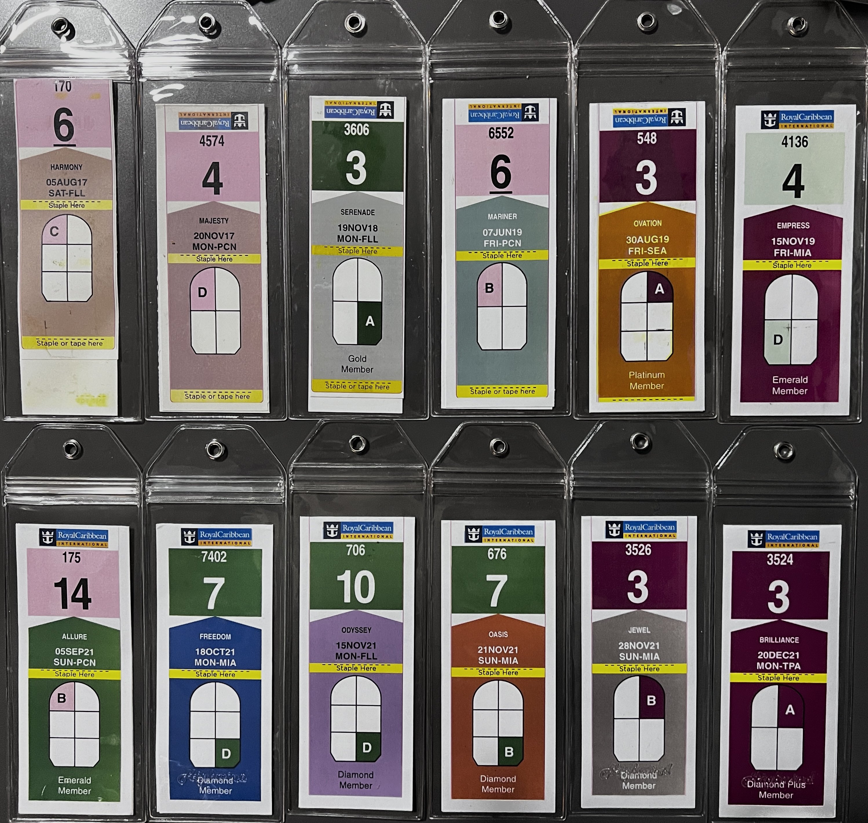 printable luggage tags royal caribbean