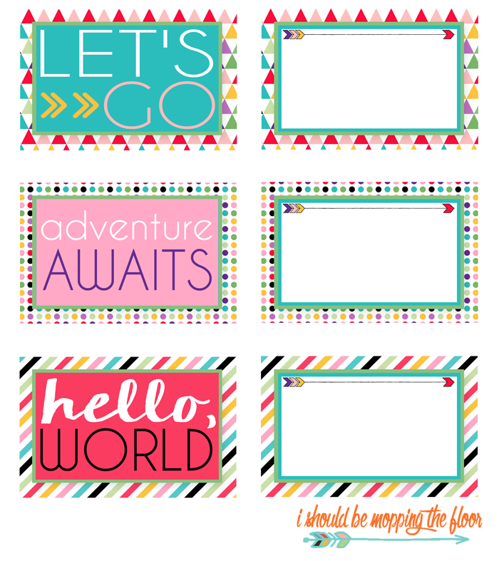 Free Printable Luggage Tags