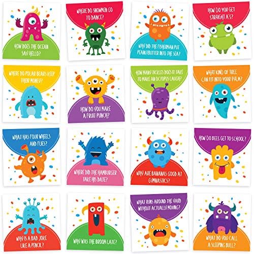 Amazon.com: Party Profi Lunch Box Notes for Kids - 60 Fun Robot ...