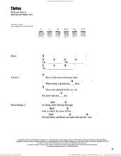 printable lyrics for thrive by casting crowns