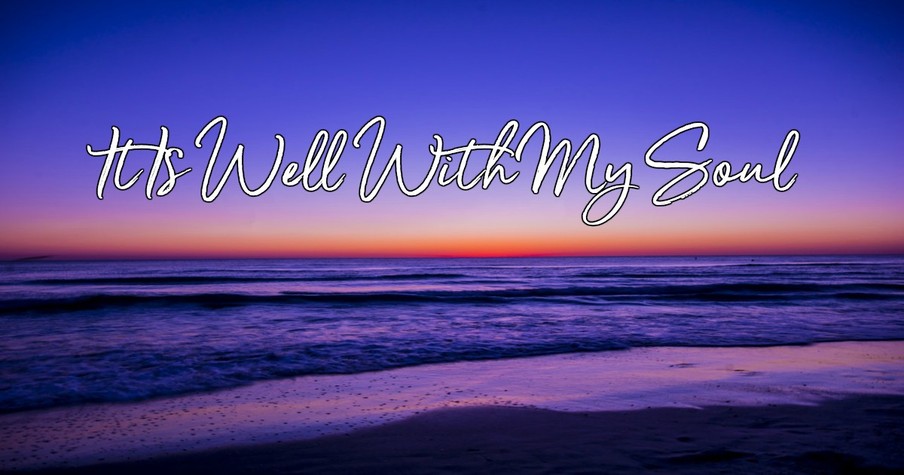 printable lyrics it is well with my soul