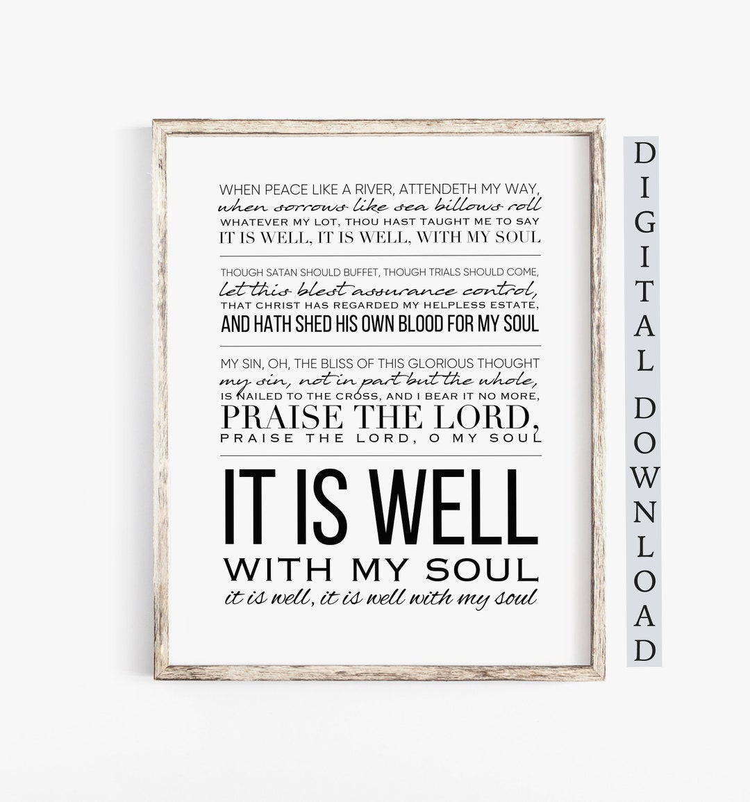 When Peace, Like a River | Hymnary.org