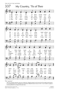My Country, Tis of Thee | Hymnary.org