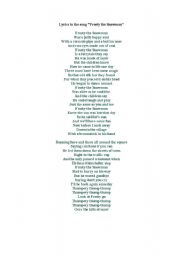 printable lyrics of frosty the snowman
