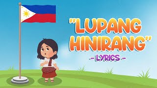 printable lyrics of lupang hinirang