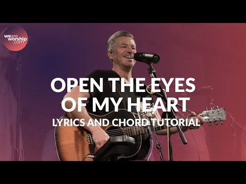 printable lyrics open the eyes of my heart