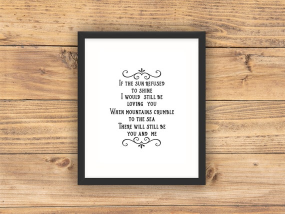 printable lyrics thank you for the music