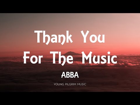 printable lyrics thank you for the music