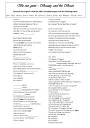 English worksheets: Be Our guest worksheet