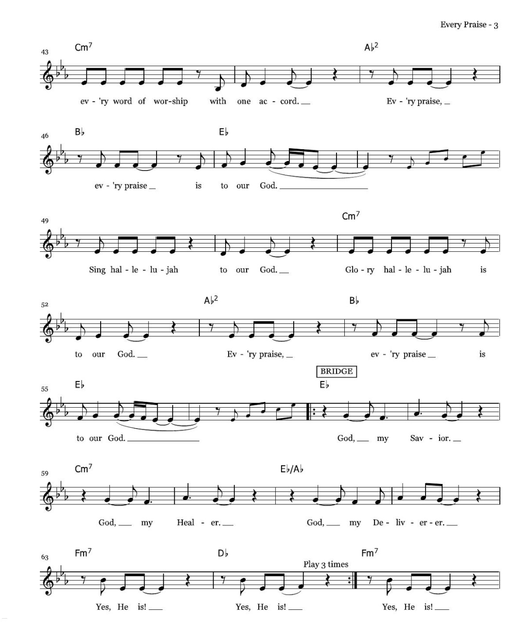 Hezekiah Walker - Every Praise Lyrics | Genius Lyrics