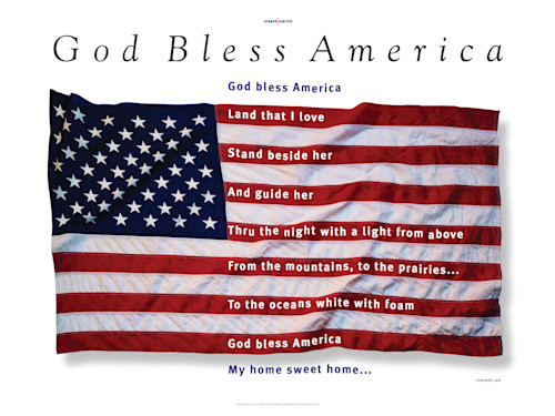 printable lyrics to god bless the usa