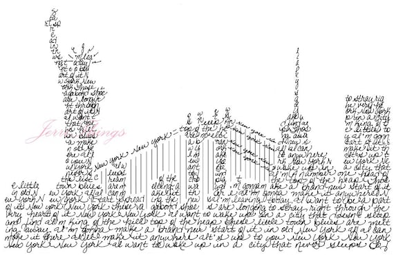 The Pogues Fairytale Of New York Script Heart Song Lyric Quote ...