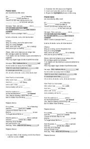 printable lyrics to piano man