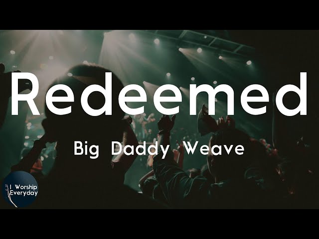 Big Daddy Weave Redeemed Rustic Script Decorative Wall Art Gift ...