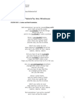 printable lyrics to valerie