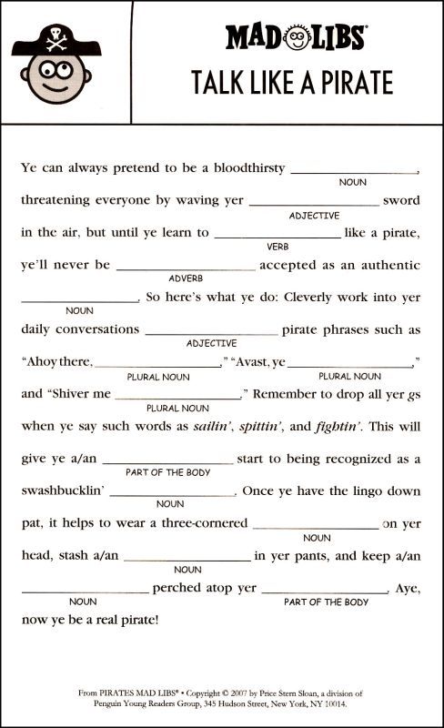 13 Mad libs printables ideas | mad libs, lib, printable mad libs