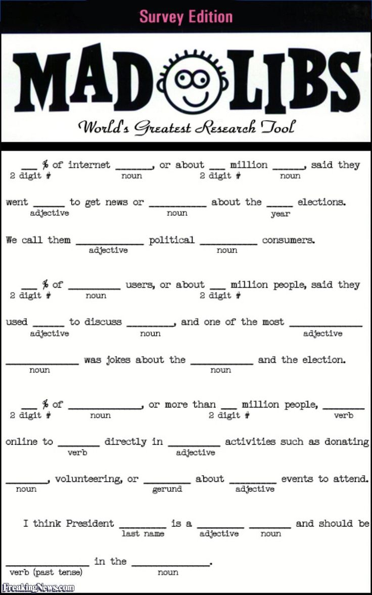 Camping Mad Libs - 20 Free PDF Printables | Printablee