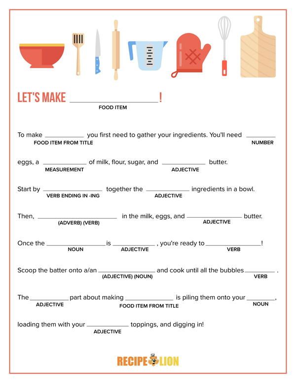 printable mad libs for esl students