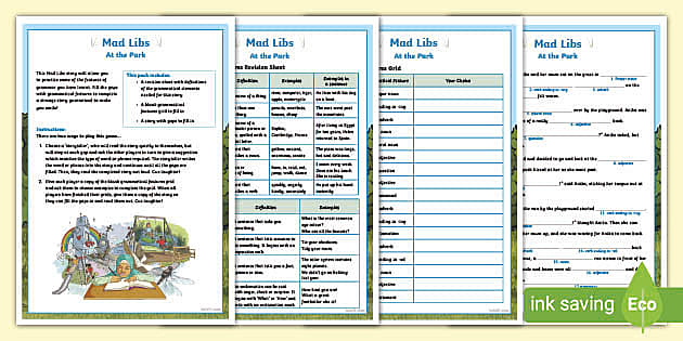printable mad libs generator