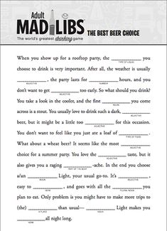 9 Dirty Mad Libs ideas | mad libs, lib, funny mad libs