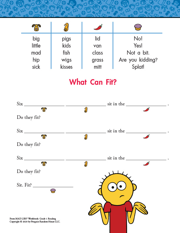 printable mad libs grade 4