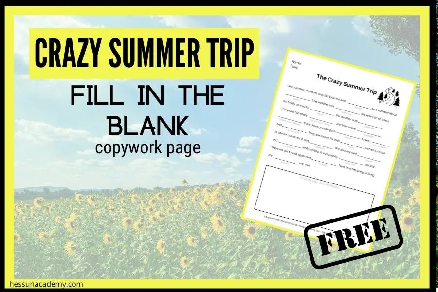 printable mad libs road trip