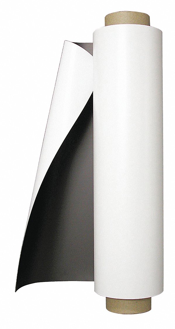 Flexible Vinyl Magnet Sheeting Roll -Super Strong - Many Sizes ...