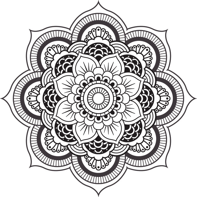 Free Mandalas Portfolio | Geometric | Sun | Heart | Yin Yang ...