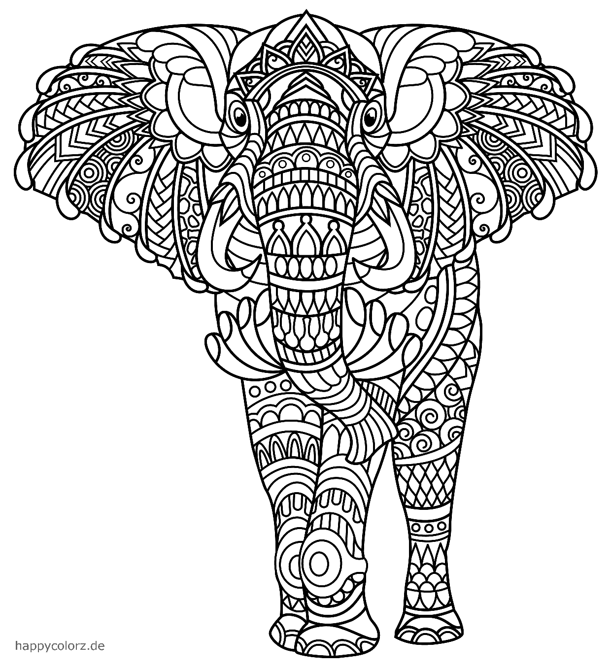 printable mandalas animals