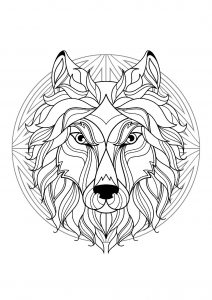 printable mandalas animals