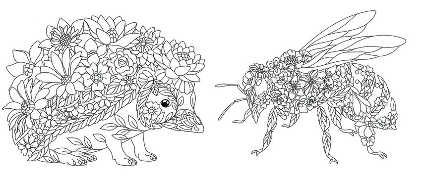 Mandalas with animals - 100% Mandalas Zen &  Anti-stress