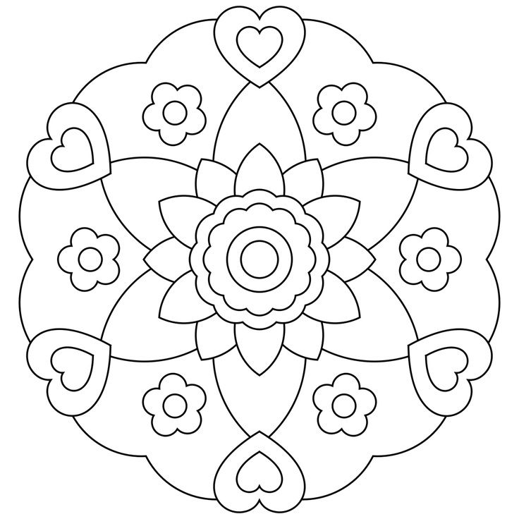 Free Printable Mandalas for Kids - Best Coloring Pages For Kids