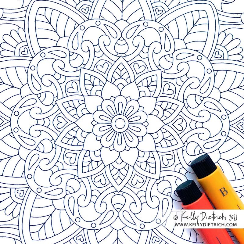 printable mandalas full page