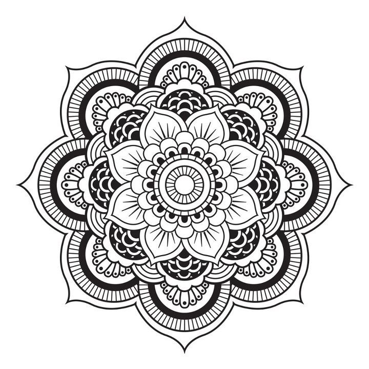 A Mandala. | All Art Is Quite Useless | Pinterest