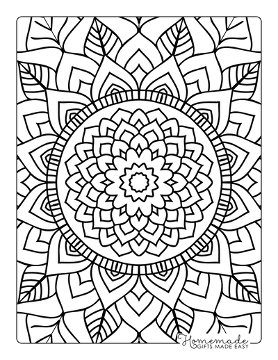 Best Free Printable Mandala Coloring Pages