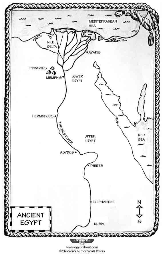 3 Fun Geography Facts About Egypt | Print &  Embed Maps