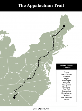 Free Appalachian Trail Maps | LoveToKnow