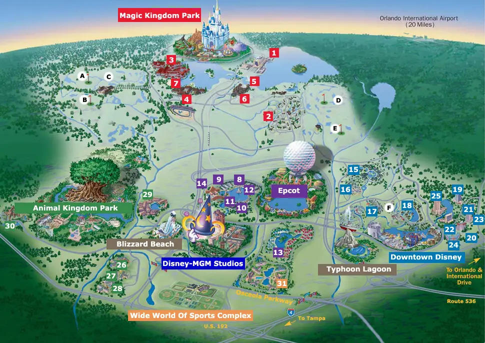 Get your WDW Park Maps Here | Chip and Company