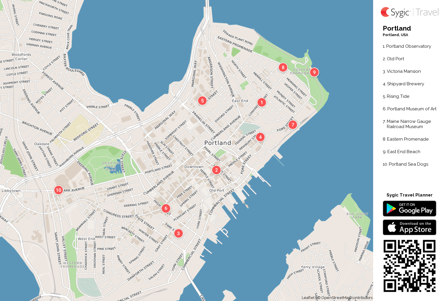 printable map downtown portland