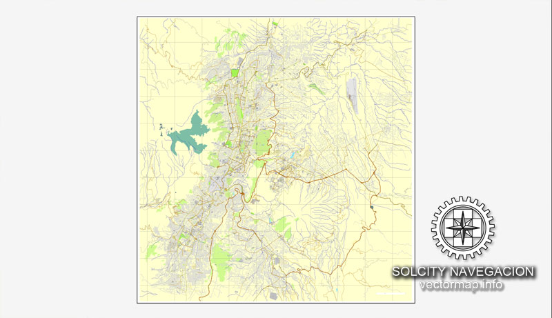 printable map ecuador
