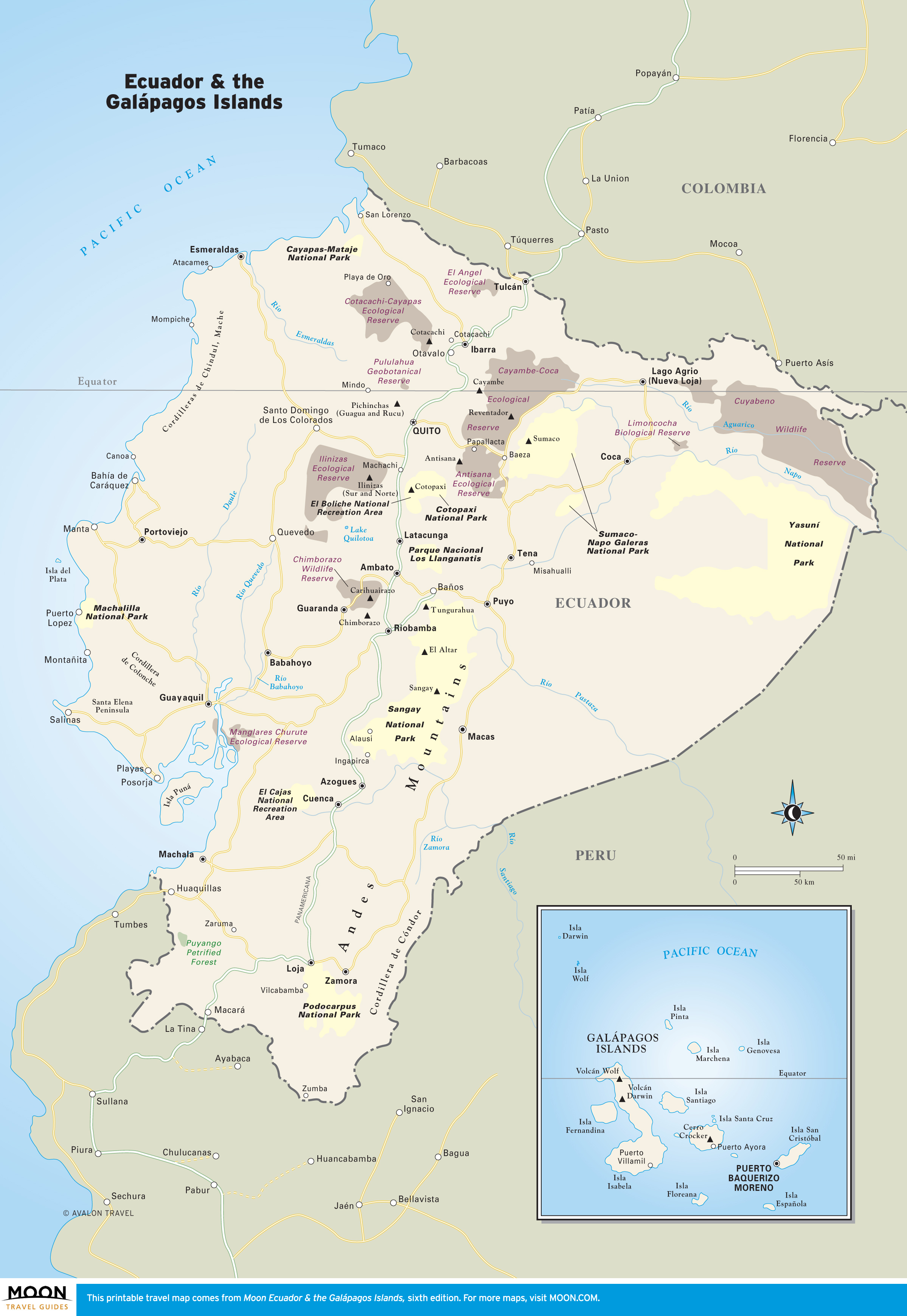 Ecuador &  the Galápagos Islands | Moon Travel Guides
