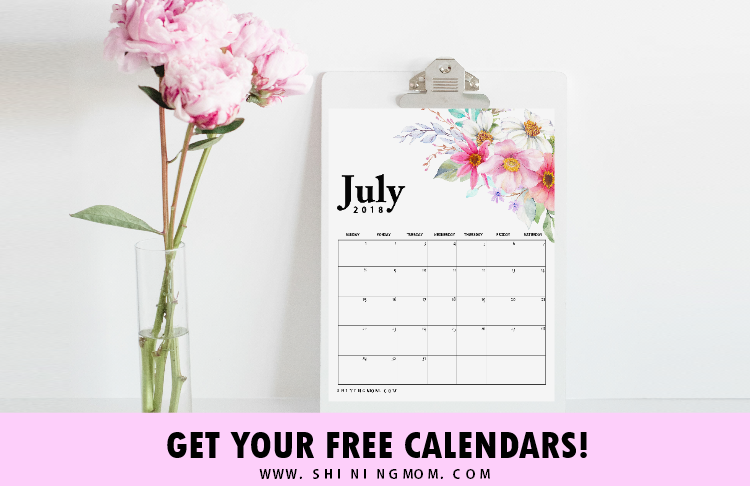 printable map for july 2018