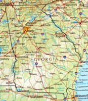 printable map georgia