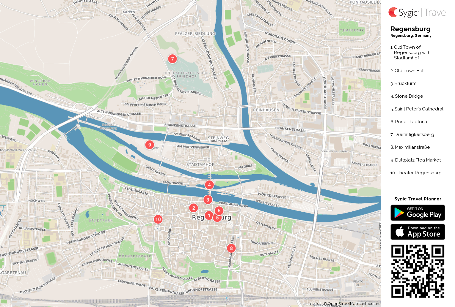 printable map germany cities towns