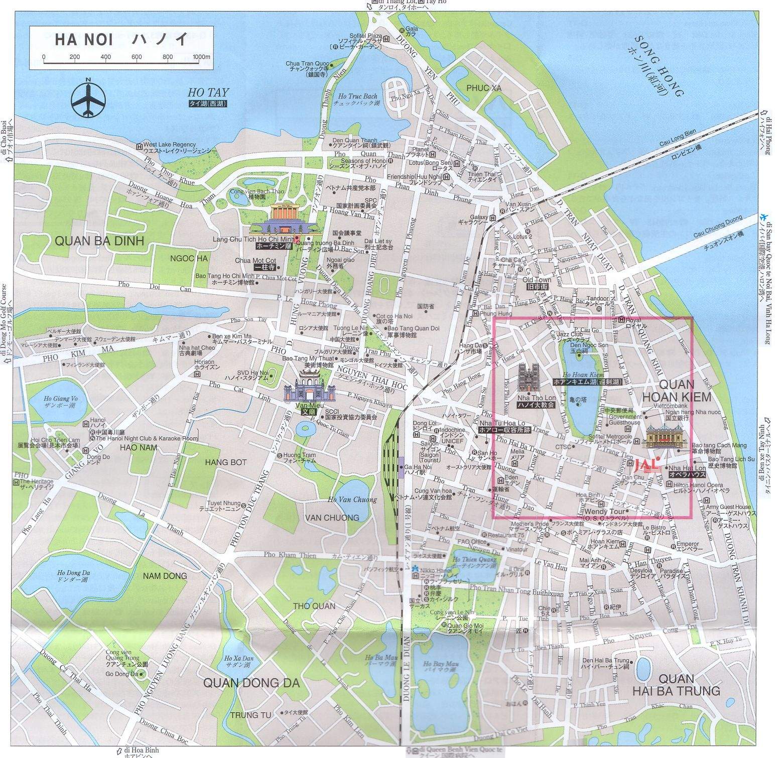Large Hanoi Maps for Free Download and Print | High-Resolution and ...