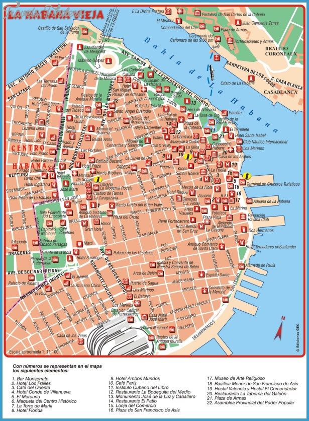 Cuba Subway Map