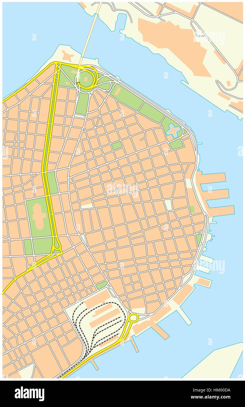 printable map havana