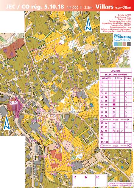 JEC 2018: Maps and Results | World of O News