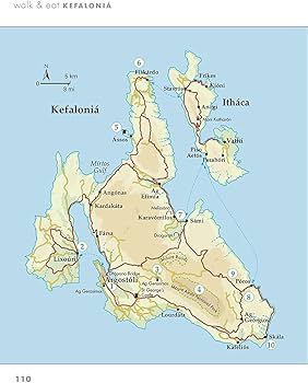 Kefalonia Walk &  Eat Sunflower Guide: Walks, restaurants and recipes  (Sunflower Walk &  Eat Guide)